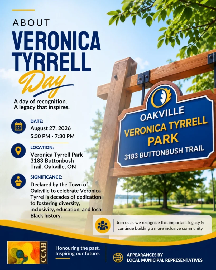 Flyer for Veronica Tyrrell Day, 27 August 2026 at Veronica Tyrrell Park